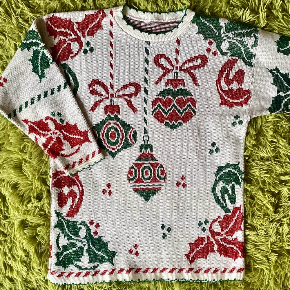 Vintage Holiday Christmas Sweater